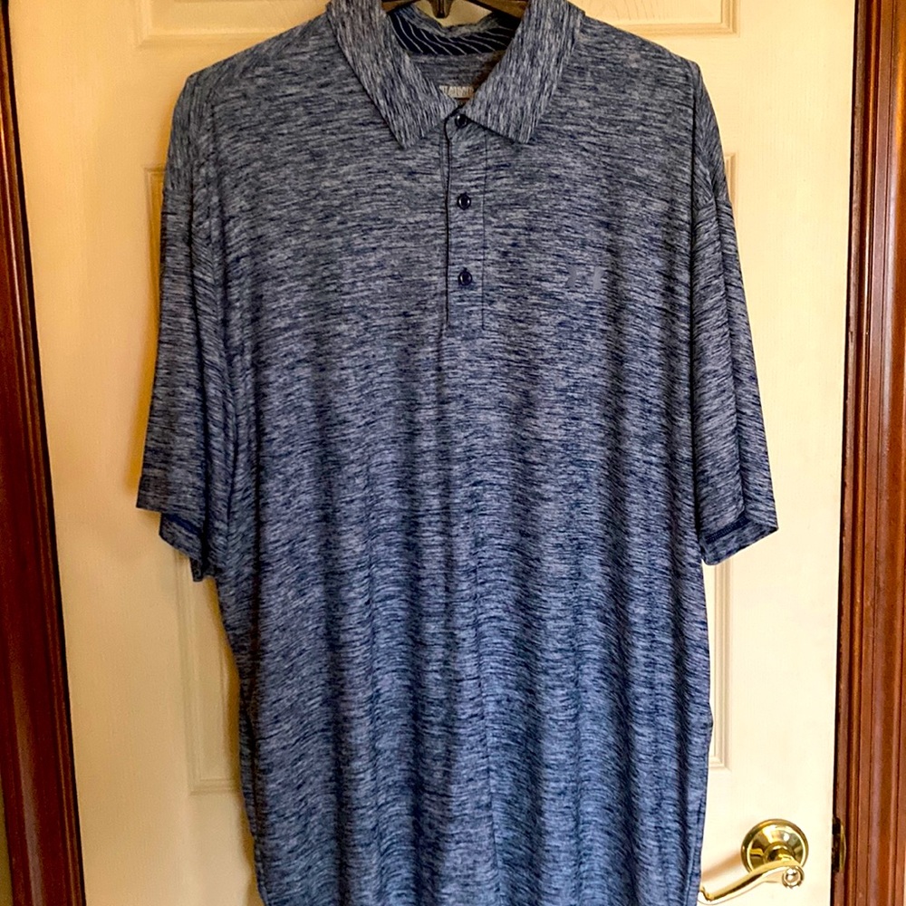 Men’s Under Armour heat gear polo shirt, size 2XL